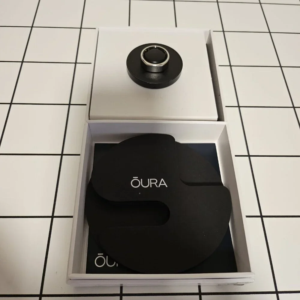 Oura Silver Health Tracking Ring